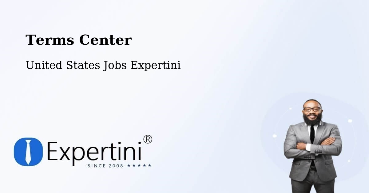 Terms of Service – Ardmore - United States Jobs Expertini